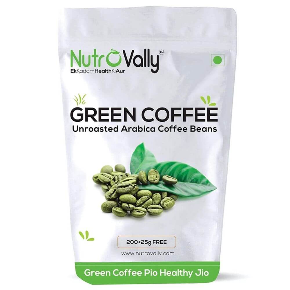 Nutrovally Organic green coffee beans
