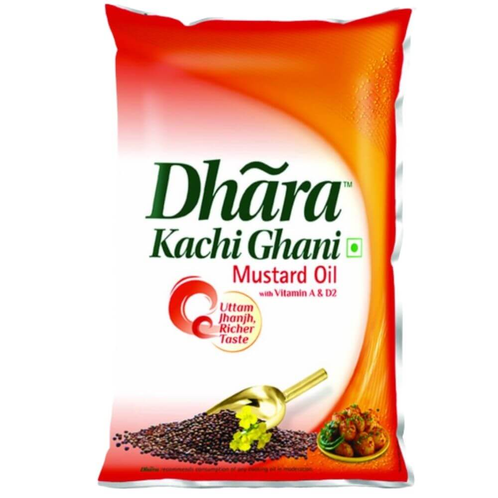 Dhara Kachhi Ghani Mustard Oil