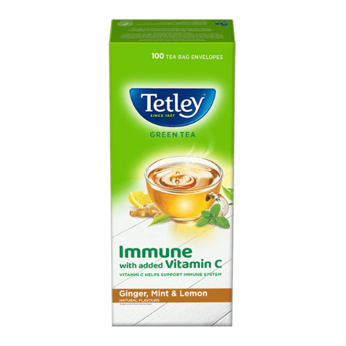 Tetley Green Tea Immune Added Vitamin C