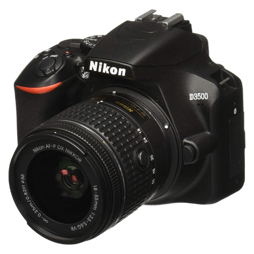 Nikon D3500 with AF-P DX Camera